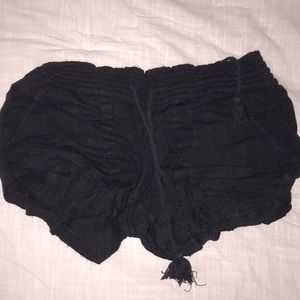 Black Roxy shorts